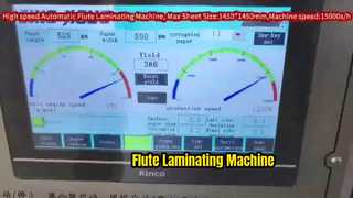 آلة تصفيح الفلوت الأوتوماتيكية عالية السرعة من JIGUO