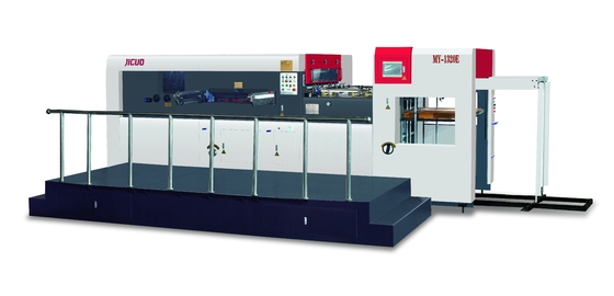 شراء MY-1320E أوتوماتيكي سرير مسطح القطع المقطوعة وآلة التجاعيد للوحة الورق المقوى PP online manufacture