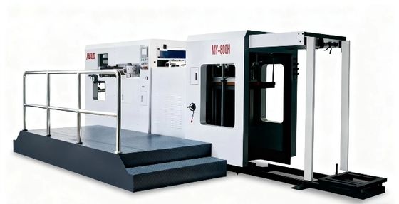 شراء  JIGUO MY-800H Automatic Die Cutting Machine Perfect For Label Cardboard Box And Garment Tag Production online manufacture