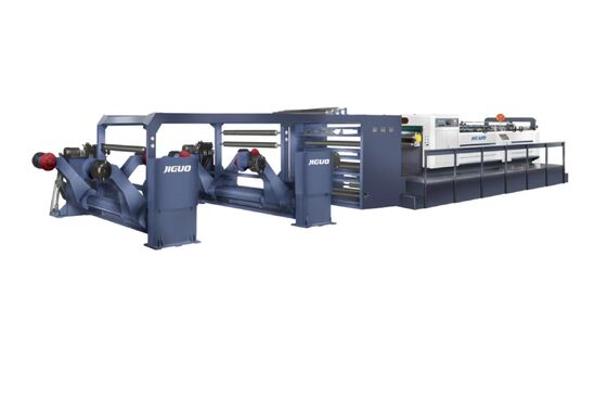 شراء JIGUO ZWC-1700-4 Paper Sheeter Cutter Machine，Reference weight of cutting paper：50-500g/m2，Max.Diameter of paper：1650mm(65〃)Max，Maximum cutting meter speed：300m/min online manufacture