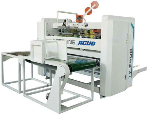 شراء آلة خياطة الصندوق الأوتوماتيكية 2800 مم آلة خياطة قطعة واحدة مموجة online manufacture