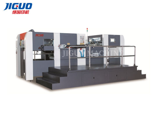 شراء آلة تغليف علب الكرتون الورقية القابلة للطي آلة النقش والقطع بالقالب online manufacture