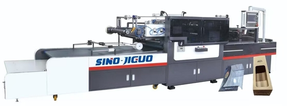 آلة نافذة JIGUO TC-1250Q ذات الزاوية الذكية والضغط الخطي الكامل، سمك غشاء الورقة (مم): 0.03-0.3 مم، سرعة عمل قص الزاوية القصوى: 15000+ قطعة/ساعة (أعمال قص الزوايا والطي)