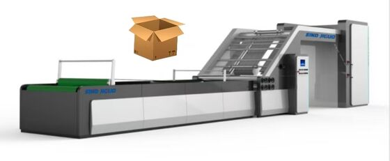 آلة تغليف الألواح الأوتوماتيكية عالية السرعة JIGUO FMZ-1700، الحد الأقصى لحجم الورقة: 1700*1450 مم، سرعة الآلة: 164 متر/دقيقة (15000 ورقة/ساعة)