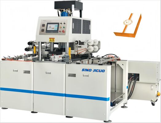 JIGUO YH-900SCZ Mahcine مؤازرة أوتوماتيكية للختم الساخن، سمك الورقة المناسب: 105-3000gsm، سرعة عمل الختم: 1200 ~ 1500 s / h